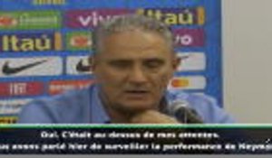 Brésil - Tite : "Neymar ? C’était au-dessus de mes attentes"