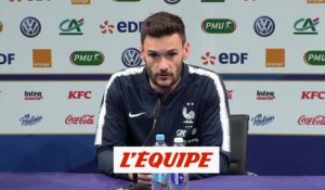 Lloris «On se doit de donner du plaisir aux supporteurs» - Foot - Qualif. Euro - Bleus