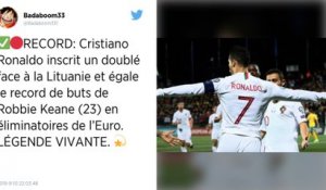 Qualifications Euro 2020 : Cristiano Ronaldo auteur d’un quadruplé porte le Portugal