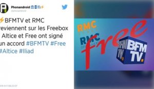 Iliad et Altice trouvent un accord pour la diffusion de BFMTV via les Freebox