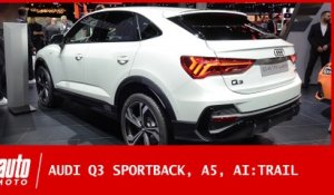 Salon de Francfort 2019 : les nouveautés Audi (Q3 Sportback, A5, AI:TRAIL)