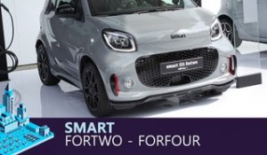 Smart Fortwo et Forfour en direct du salon de Francfort 2019