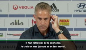 5e j. - Sylvinho : "Je crois en mes joueurs"