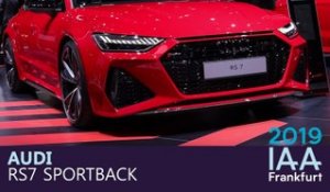 Audi RS7 Sportback en direct du salon de Francfort 2019