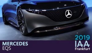 Mercedes EQS en direct du salon de Francfort 2019