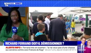 Richard Ferrand mis en examen: Sibeth Ndiaye assure qu'"il n'est pas question de démission"