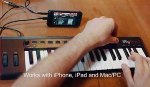 Présentation de la gamme iRig Keys 2 d'IK Multimedia