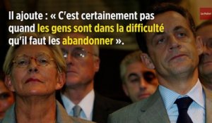 Sarkozy a  « de la peine » pour les Balkany et « espère qu'ils vont tenir le coup »