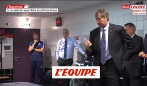 La causerie de Laurent Tillie avant France - Grèce - Volley - Bleus