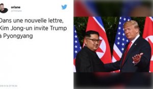 Corée du Nord : Dans une nouvelle lettre, Kim Jong-un invite Trump à Pyongyang