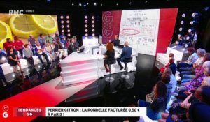 Les tendances GG : Perrier citron, la rondelle facturée 0,50 euros à Paris - 17/09