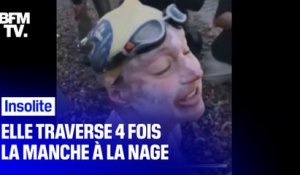 Après avoir survécu à un cancer du sein, cette américaine à traversé 4 fois la Manche sans s’arrêter