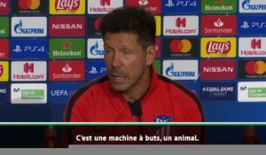 Groupe D - Simeone : "Ronaldo est une machine à buts, un animal dans la surface"