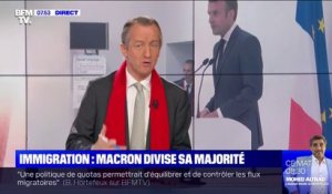ÉDITO - Immigration: "Emmanuel Macron a semé le trouble"