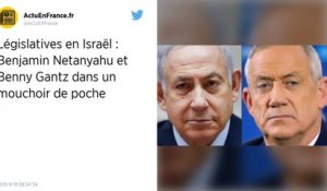 Législatives en Israël : Le dépouillement se termine, Netanyahu et Gantz au coude-à-coude