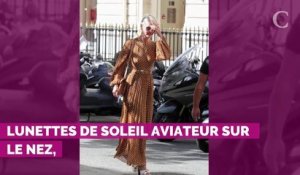 PHOTOS. Læticia Hallyday sublime dans une robe à pois pour son rendez-vous avec son nouvel avocat à Paris