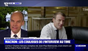 Macron: les coulisses de l'interview au Time