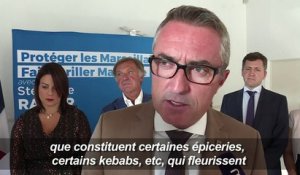 Le candidat RN à Marseille Ravier lance sa campagne