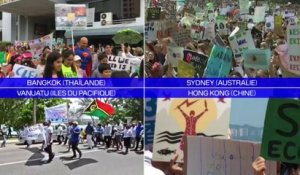 À Sydney, Hong Kong ou Bangkok, les premières images de la grève mondiale pour le climat