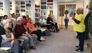 Véronique de "Gym Tonic" donne un cours dans une résidence senior de Metz