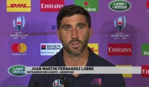 Lobbe : "Fier d'avoir 31 Argentins dans mon équipe"