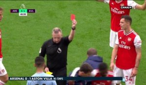 Arsenal 0 - 1 Aston Villa mi-temps