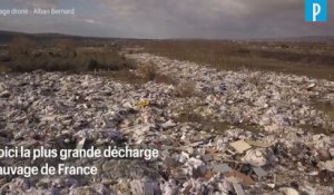 Ils s'attaquent au nettoyage de la plus grande décharge sauvage de France