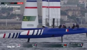Beau finish de Team France face au bateau chinois