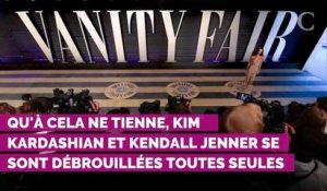 Le gros moment de solitude de Kim Kardashian et Kendall Jenner aux Emmy Awards