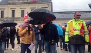 Bar le Duc : Manifestation CGT-FSU contre la réforme des retraites