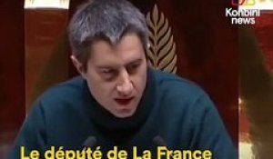 François Ruffin dénonce les conditions des femmes de ménage à l'Assemblée nationale.