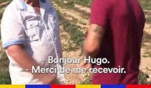 Réchauffement climatique - Hugo Clément a rencontré un producteur de lavande portant plainte contre l'UE