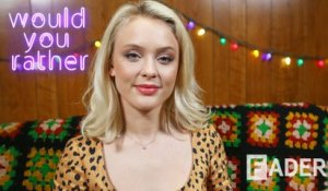 Zara Larsson chooses Rue from Euphoria as her best friend in Would You Rather