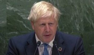 "Poulet sans pattes" : le discours étonnant de Boris Johnson à l'ONU