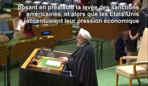 USA: Rohani dénonce "un simulacre de négociations" depuis la tribune de l'ONU