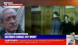 Jean Tiberi décrit Jacques Chirac comme un "homme politique déterminé et combatif