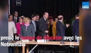 Quand Jacques Chirac faisait campagne à Nontron, en Dordogne