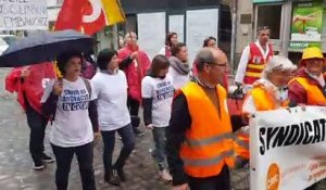 Les urgentistes en grève d’Épinal au contact du public