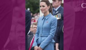 PHOTOS. Kate Middleton rayonnante dans l'un de ses manteaux fétiches signé Alexander McQueen