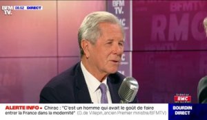 "Il prenait ma main et ne la lâchait pas", Jean-Louis Debré évoque sa relation avec Jacques Chirac, dans les derniers moments de vie de l'ancien Président