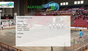Quarts de finale, tir de précision U23, Mondial Jeunes U18 et U23, Alassio 2019