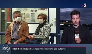 Incendie à Rouen : des recommandations de confinement et un report des récoltes