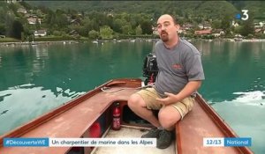 Lac d'Annecy : à la découverte du métier de charpentier de marine