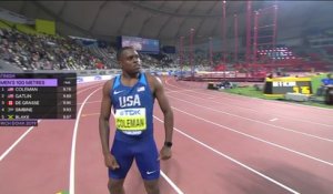 Doha 2019 : Christian Coleman devient champion du monde du 100m