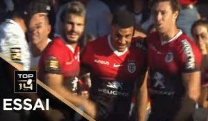TOP 14 - Essai Matthis LEBEL (ST) - Toulouse - Pau - J5 - Saison 2019/2020