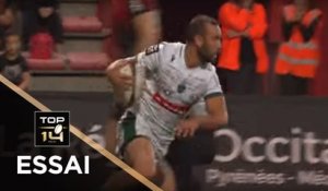 TOP 14 - Essai Sam MARQUES (SP) - Toulouse - Pau - J5 - Saison 2019/2020