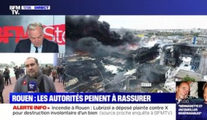Incendie de l'usine Lubrizol à Rouen: les autorités peinent à rassurer (1/2) - 30/09