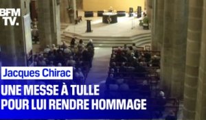 Une messe a été donnée à Tulle pour rendre hommage à Jacques Chirac ce lundi