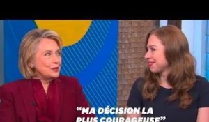 Hillary Clinton se confie sur ce qui lui a demandé le plus de courage (et c'est lié à son couple)
