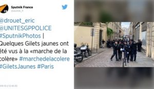 Éric Drouet et la « faucheuse » s’invitent à la « marche de la colère » des policiers à Paris